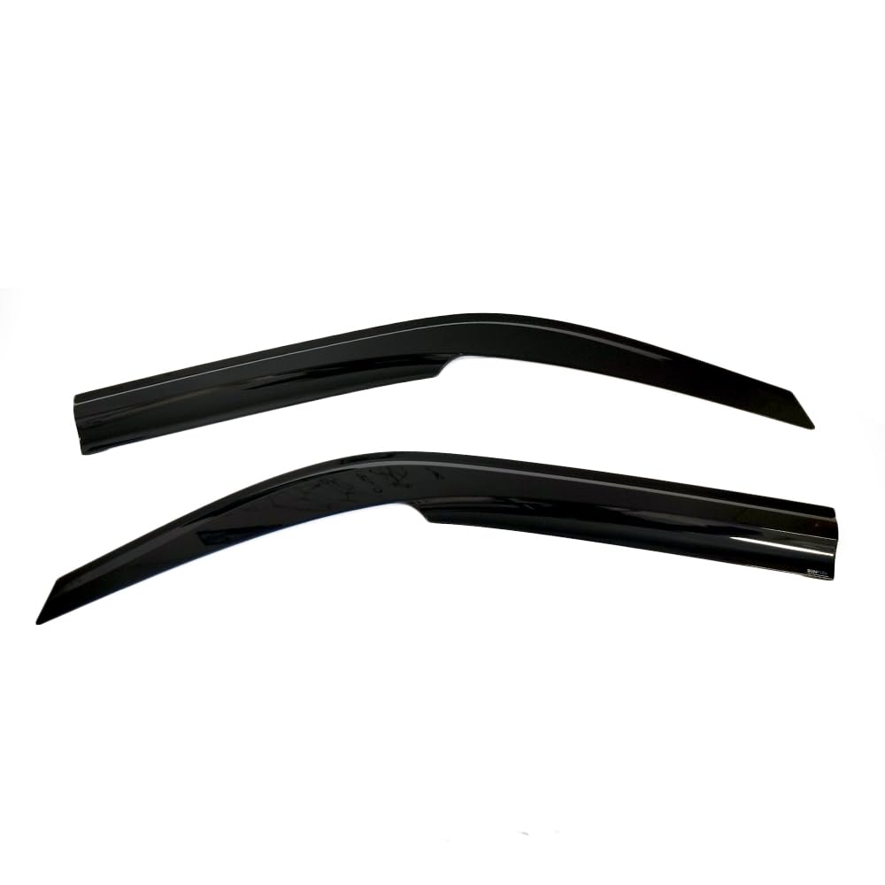Deflector de aire Deflector de lluvia Deflector de ventana lateral Compatible con Mercedes-Benz Vito V-Class W638 1996-2003 Deflectores adhesivos de lluvia 2 piezas Ajuste externo