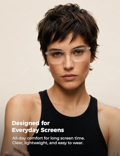 Image of TIJN Sleep Glasses for 99.9% TR90 Blue Green Light Blocking Dual AR Coatings Red Lens for Computer Gaming Reduce Eyestrain