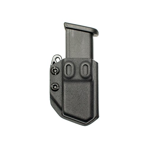 Universal 9Mm/.40 Double Stack Mag Carrier- Tulster Echo Carrier Iwb/Owb (Black) #TOP1