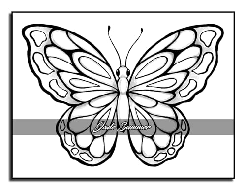 Easy Coloring Book: Large Print Designs for Adults and Seniors with 50 Simple Images of Animals, Flowers, Food, Objects, and More! (Easy Coloring Books) - Image 31