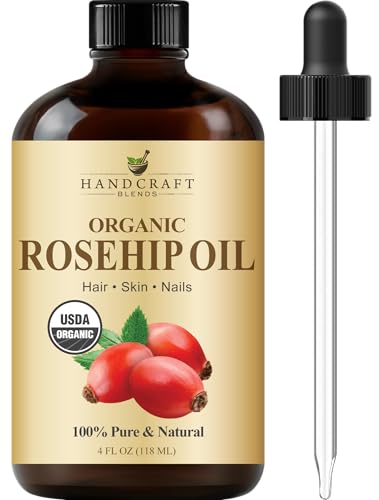 Handcraft Blends Cold-Pressed Organic Rosehip Oil