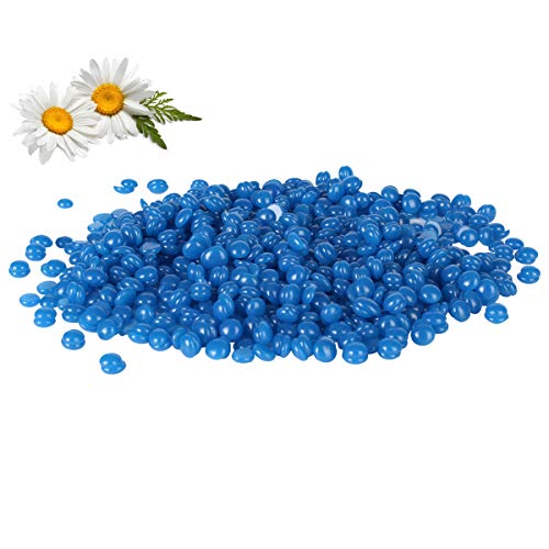 LUOLLOVE® 300g Professional Cera Depilatoria Caliente Natural Perlas de Cera para Hombres Mujer Full-Body Depilación Sin Bandas - (Manzanilla)