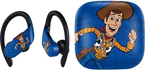 Skinit Calcomanía de audio compatible con PowerBeats Pro – Diseño oficial de Disney Toy Story Sheriff Woody