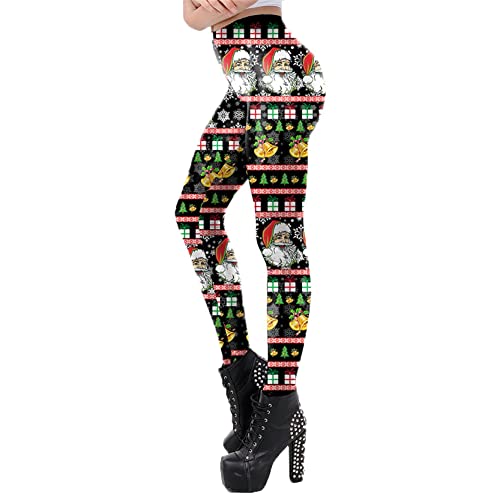 Leggings entraînement de yoga festif pour vos séances hivernales