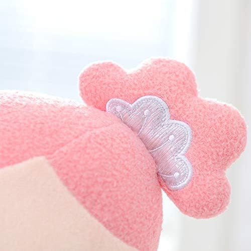 Gloveleya Baby Girl Gifts Rag Doll Soft Plush Candy Girl Pink 15" with Gift Bag