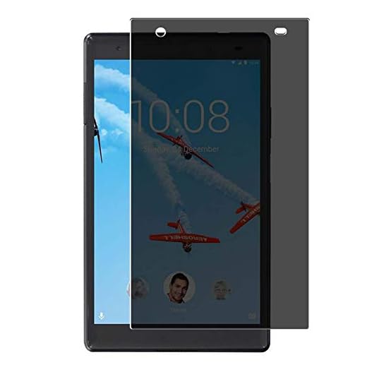 Vaxson Sekretess skärmskydd, kompatibel med Lenovo TAB 4 8 plus TB-8704N 8 tum TAB4, anti-spionskydd filmskydd klistermärke [INTE härdat glasfodral]
