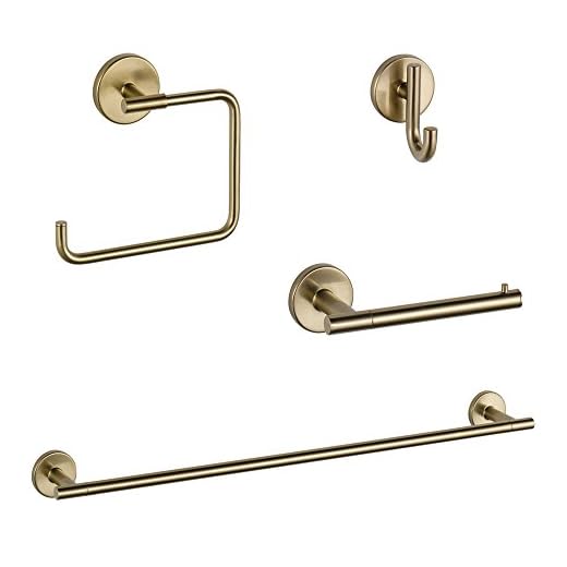 Delta KA-TRI-4-CZ Trinsic 4-Piece Accessory Kit, Champagne Bronze
