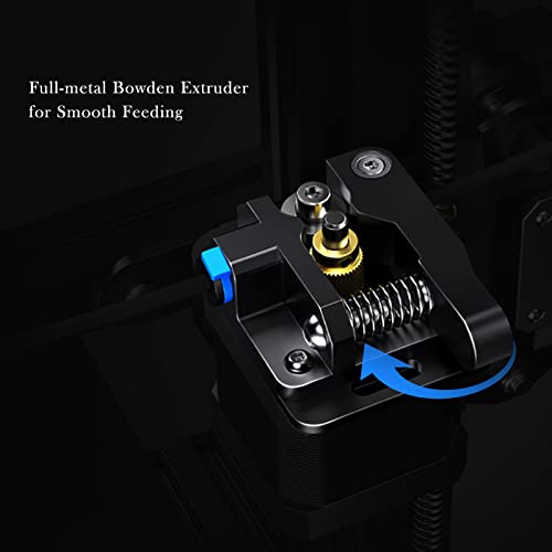 3D Printer Ender 3 V2 Neo Creality Offically New Upgrade Version With Auto-Leveling Cr-Touch Silent Motherboard Stainless Platform Full-Metal Extruder 95% Pre-Installed Resume Printing 220X220X250Mm #TOP2