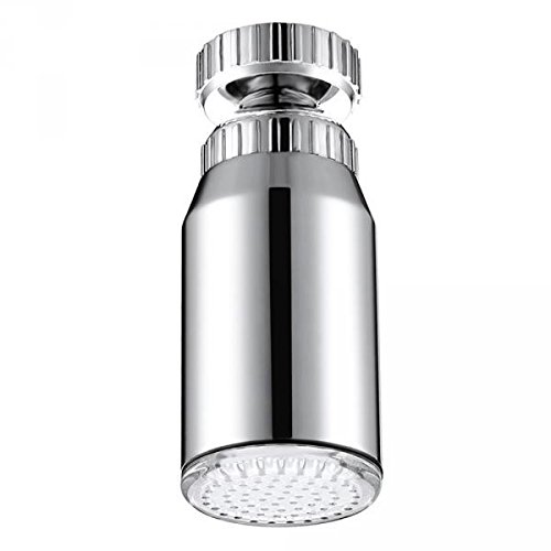 VELURA LED Tap Faucet Temperature Sensor 3-Color Changing Water Stream Glow 7.8cm|1 X Led Light Faucet2 X Thread Adapters| Faucets| Home Improvement-image-18