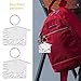 Tofficu 20Pcs Graduation Sublimation Blanks 2024, Sublimation Keychain Blanks, Hardboard Photo Frame, Sublimation Picture Frame Blanks for Diy Personalized Picture Grad Photo Frames