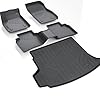LJWAITO Floor Mats & Cargo Liners for 2021-2024 2025 Buick Envision 5 Seats,TPE All Weather Protection Car Floor Mats with Trunk Mat