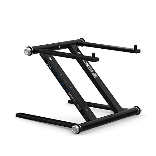 Reloop Stand Hub Avanzado Soporte para Portátil Controlador DJ Incluido Hub USB-C