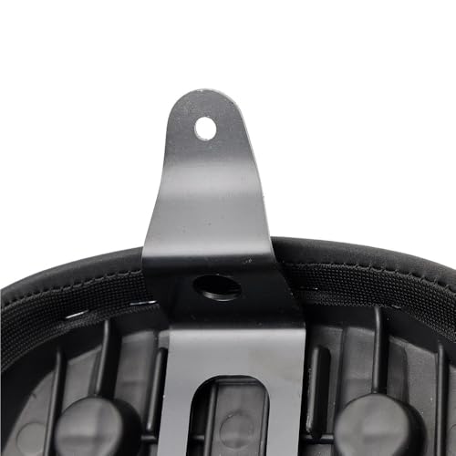 Cojín completo de moto para Gb350 2023-2024 asiento de pasajero negro 5