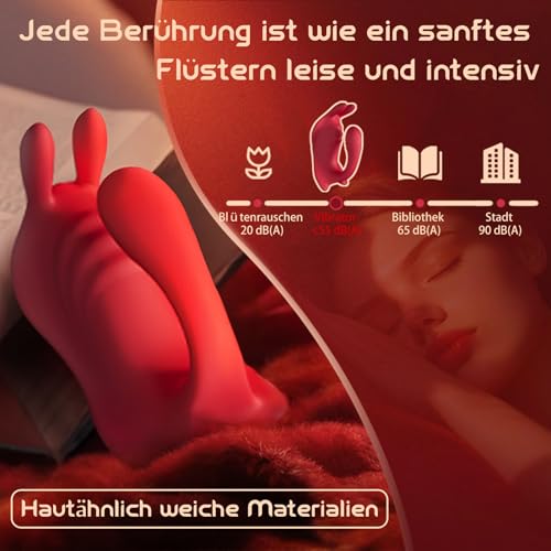 Sex Spielzeug für die Paare Frau Männer, Mini G Punkt Vibration für Frauen, Vibratorensets für Frauen Klitoris mit Fernbedienung Leise, Vibrator App, BDSM Erotisches Sexspielzeug Sexmaschine Spiele