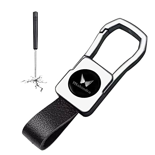 Image of Greenworld Scratch proof Fob Key Heavy Duty Keychain Compatible With New Mahin-dra Scorpio /bolero /xuv700 /xuv300 /3xo with new mahin-dra logo