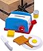 Produktbild Jaques of London Frühstücksspielzeug mit Küchenzubehör - Hochwertiges Holzspielzeug-Nahrungsset - Perfektes Küchenzubehör Spielzeug für Kleinkinder und Kinder seit 1795