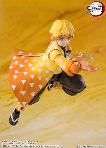 Image of TAMASHII NATIONS - Demon Slayer: Kimetsu no Yaiba - Zenitsu Agatsuma S.H.Figuarts Action Figure