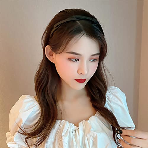 Colcolo Tiara de cabelo Aro de dentes Tiara de cabelo retrátil e dobrável Acessórios de cabelo antid