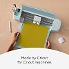 Cricut Premium Permanent Vinyl Roll (12 in x 15 ft), Gold - Weather-Resistant, Dishwasher-Safe & Fade-Proof, Compatible with Cricut Cutting Machines