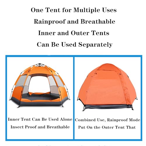 Carpa de camping pop up para 1 persona miniatura 6