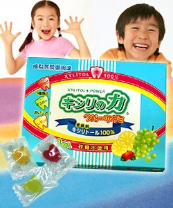 キシリの力 フルーツグミ 124g 31粒