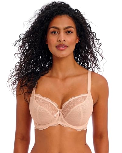 Freya Women's Fancies Underwire Plunge Bra, Opaque, Natural Beige, 32D