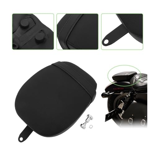 Asiento pasajero trasero Sportster 72 para viajes cómodos de fin de semana 6