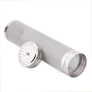 FJROnline Bier trechter brouwen Hopper Bier Strainer Droog Hopper Filter Scherm Strainer 300 Micron Mesh voor Thuis Bier…