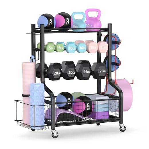PLKOW Dumbbell Weight Rack for Home Gym