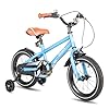 STITCH 14 Inch Kids Bike for 3-5 Ages Boys, 14" Wheels Bike for Boys With Stabilisers, Blue… #1