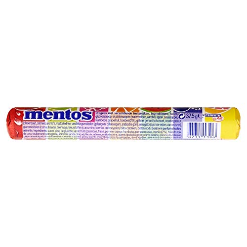 Mentos Rainbow Display Mit 40 Rollen, 1Er Pack (1 X 1.5 Kg) #TOP6