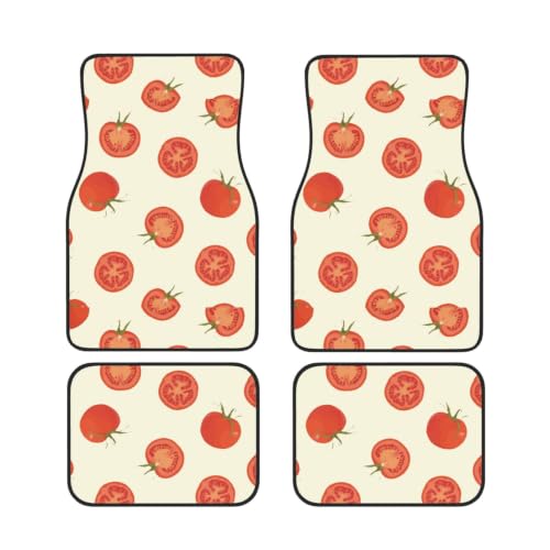 Alfombrillas para coche de tomate perfectas para viajes familiares y protección contra suciedad