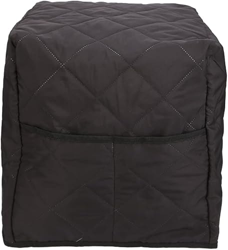 Funda para cafetera, 12.6 x 12.2 x 14.2 pulgadas, cubierta antipolvo portátil para cafetera, para cafetería, oficina en casa