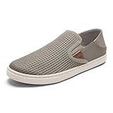 OLUKAI Pehuea - Zapatos deportivos para mujer, Gris topo