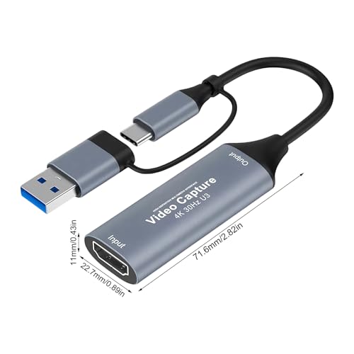 Tarjeta de captura de videojuegos para eliminar el retraso de audio en streaming con PC 6
