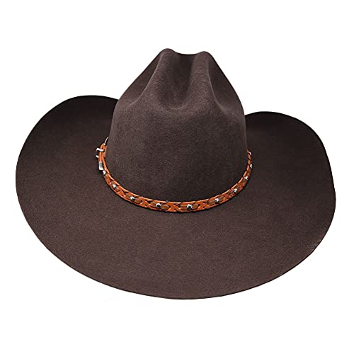 Image of Montecarlo /Bullhide Hats Men's Felt Collection Pistol Pete 6X Premium Wool Western Cowboy Hat