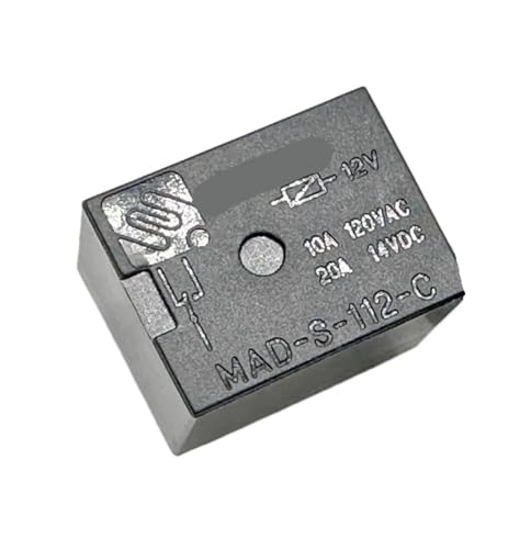 Relé MAD-S-112-C micro T78-1C-12V-20A de 5 pines para circuito impreso
