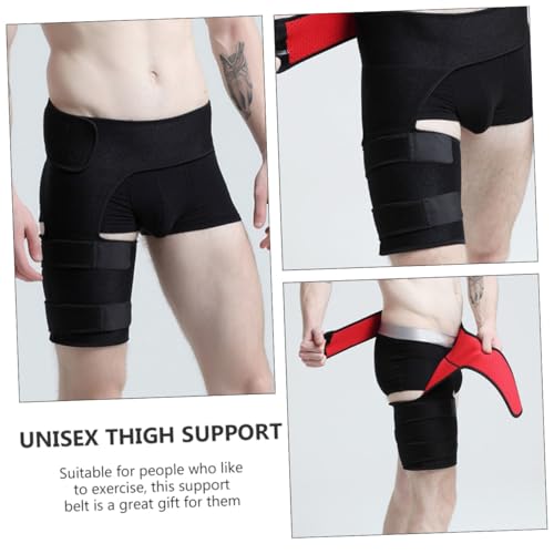 Faja deportiva para muslo y cintura Abaodam, soporte ligero miniatura 3