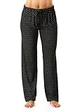 Just Love Women Pajama Pants - PJs - Sleepwear 6332-BLK-2X