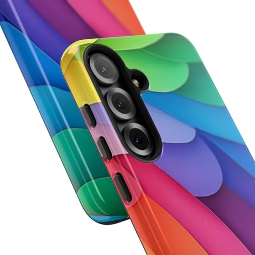 Coque Samsung S25 Plus multicolore au design brillant unique - 2