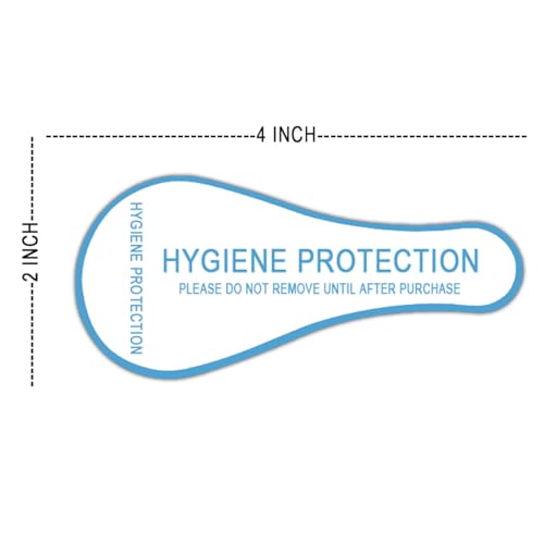 Adhesive Protective Hygiene Try On Stickers for Swimwear,Swimsuits and Lingerie Lingerie Panty Liner/Barrier,4x2 Inch,100 Pcs Per Pack2