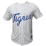 Tigres del Licey Baseball Jersey Signed by Henry Rodriguez (White) Small
