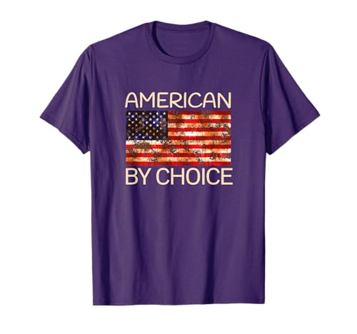 American By Choice US Citizenship T-Shirt