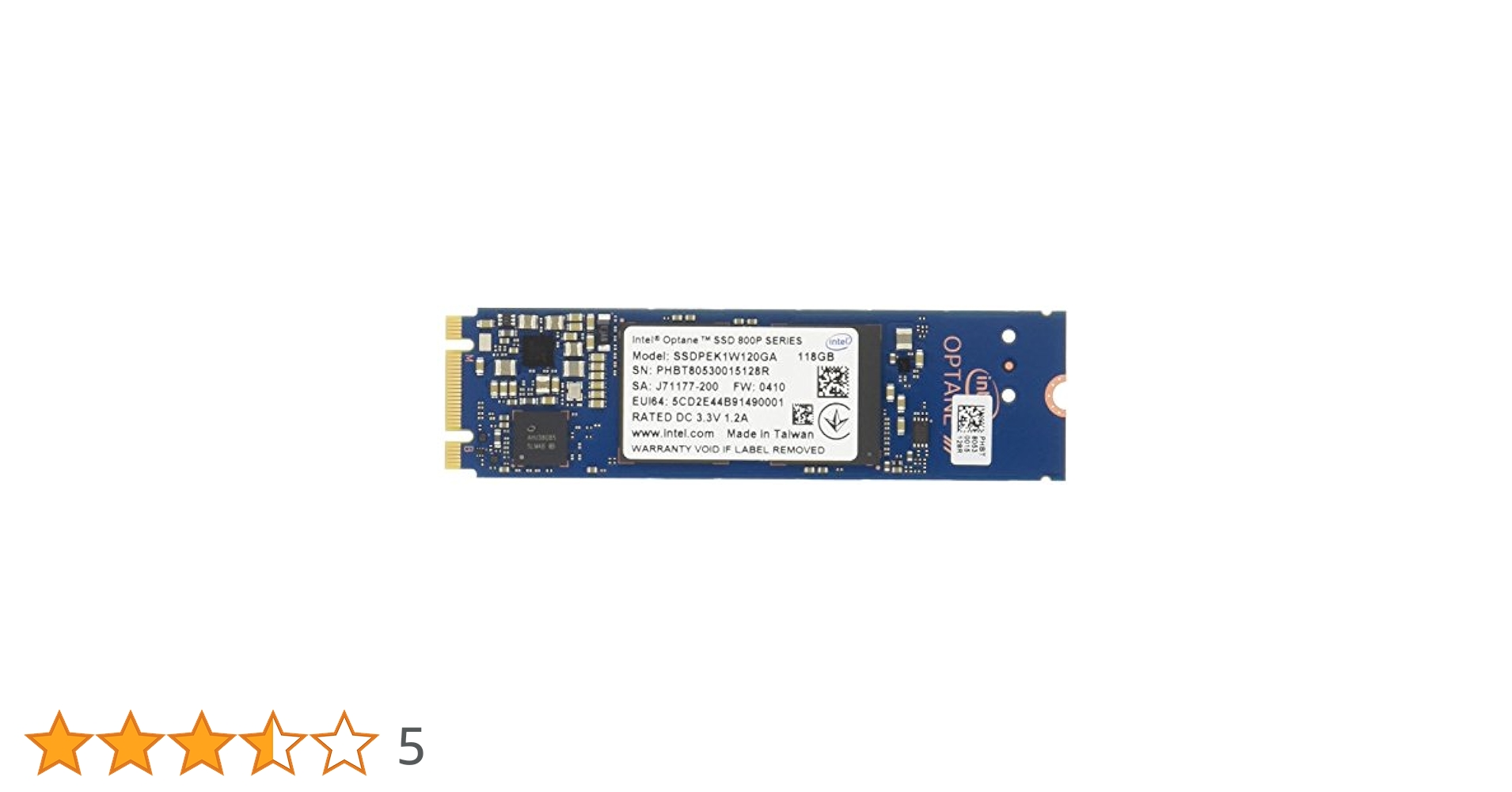 PCパーツ Intel Optane 800p 118G Amazon.com: Intel® Optane™ SSD 800P Series (118GB, M.2 80mm