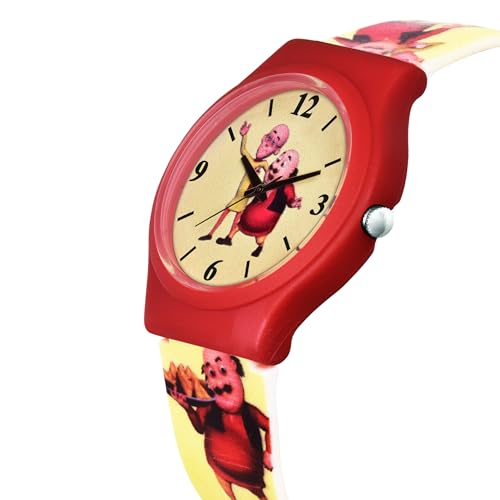 Image of Acnos Character Kid's Happy Colorful Water-Resistant Durable Watch for Boys Kids Boy with Fun Designs Adjustable Strap Positive Messages Watch for Kids