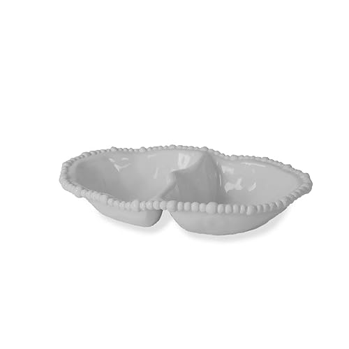 Beatriz Ball 2422 Alegria Melamine Double Dip, White