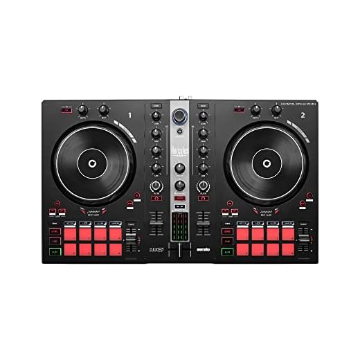 Hercules DJControl Inpulse 300 MK2 - Controladora De Dj Usb - Software de DJ y Tutoriales Incluidos