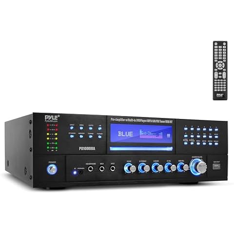 Pyle PD1000BA 4-Channel Wireless Bluetooth Power Amplifier Cover