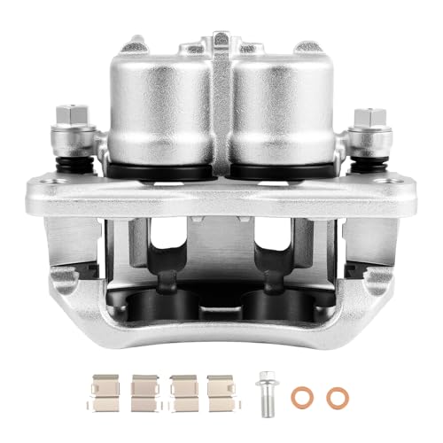 Image of SCITOO 18B5026S Front Left Disc Brake Caliper w /Bracket Fit For Mazda For CX-7 2007-2012, Double Pistons