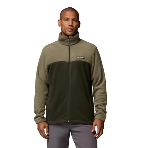 Image of Columbia Men's Steens Mountain 2.0 Full Zip Fleece Jacket, Stone Green /Greenscape, Small